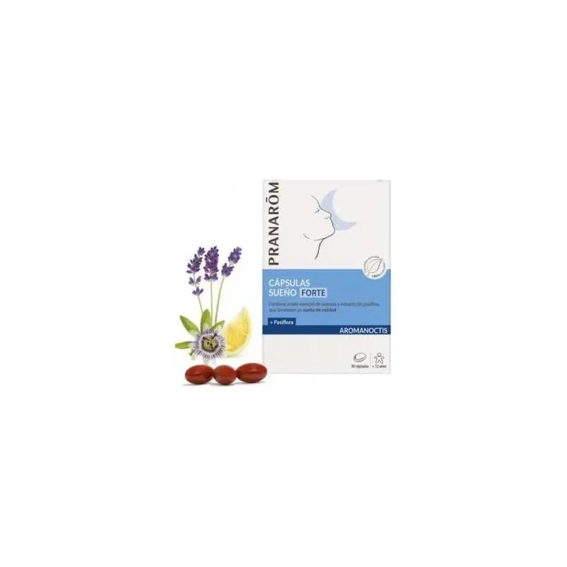 Pranarôm aromanoctis cápsulas sueño forte 30caps | Farmacia Barata Pranarôm aromanoctis cápsulas sueño forte 30caps | Farmacia Barata