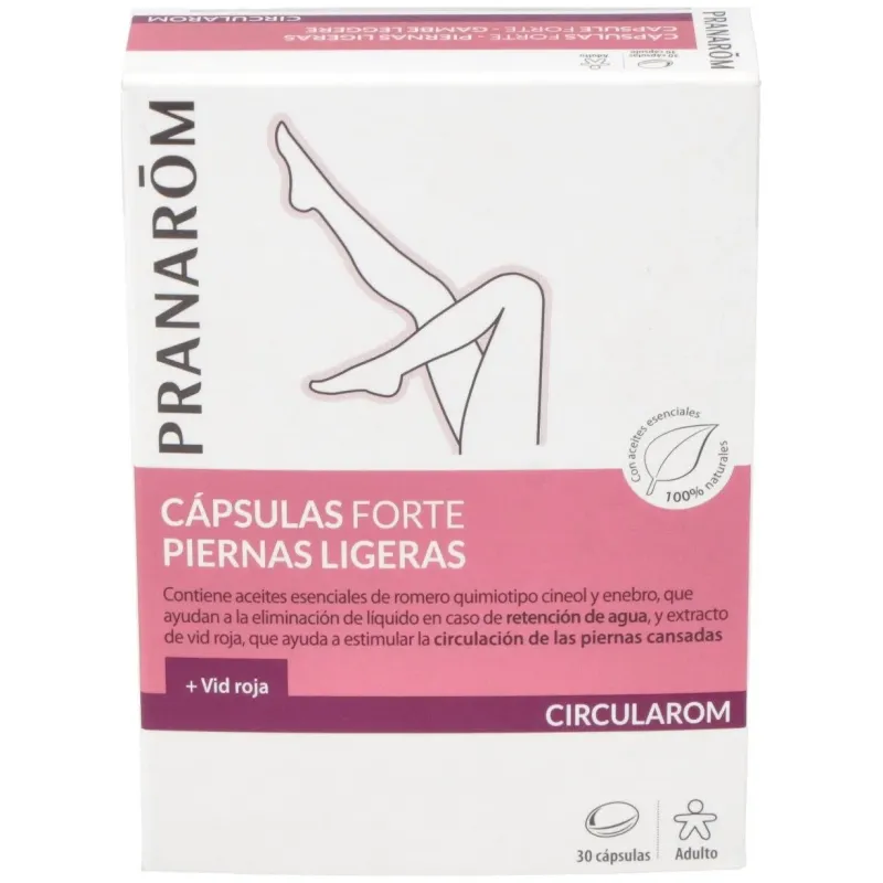 Pranarôm circularom cápsulas forte piernas ligeras 30caps | Farmacia Barata Pranarôm circularom cápsulas forte piernas ligeras 30caps | Farmacia Barata