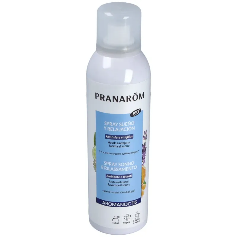 Pranarôm aromanoctis spray sueño y relajación atmósfera y tejidos 150ml | Farmacia Barata