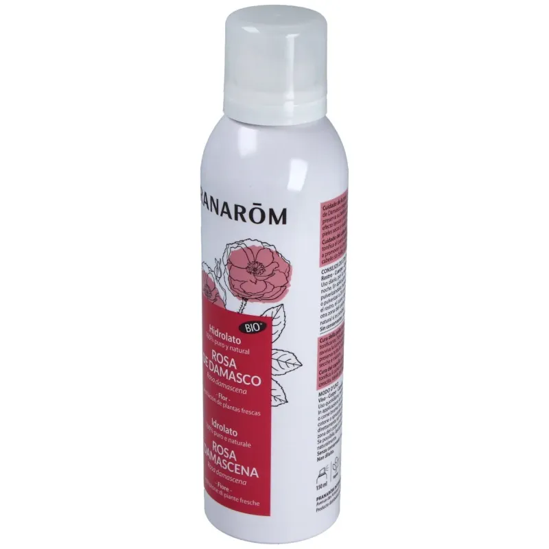 Pranarôm hidrolato rosa de damasco bio spray 150ml | Farmacia Barata Pranarôm hidrolato rosa de damasco bio spray 150ml | Farmacia Barata