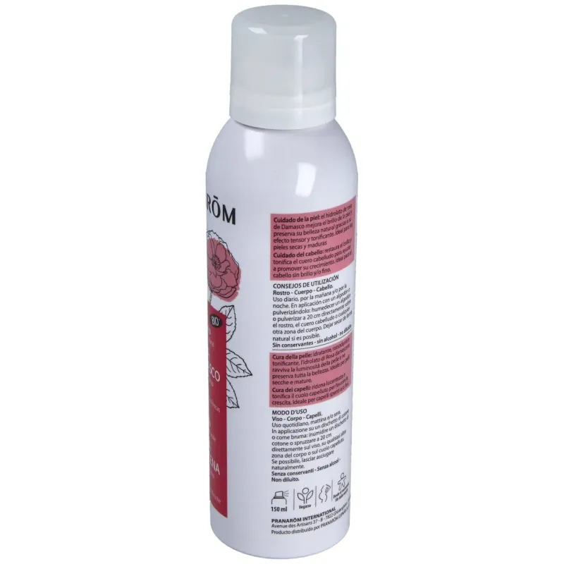 Pranarôm hidrolato rosa de damasco bio spray 150ml | Farmacia Barata Pranarôm hidrolato rosa de damasco bio spray 150ml | Farmacia Barata