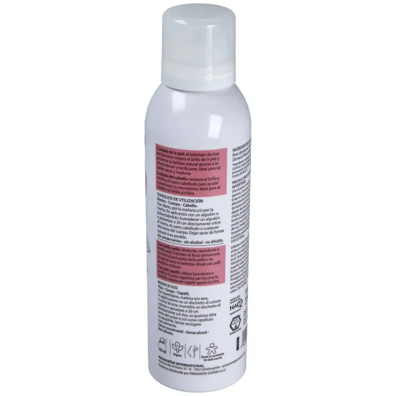 Pranarôm hidrolato rosa de damasco bio spray 150ml | Farmacia Barata Pranarôm hidrolato rosa de damasco bio spray 150ml | Farmacia Barata