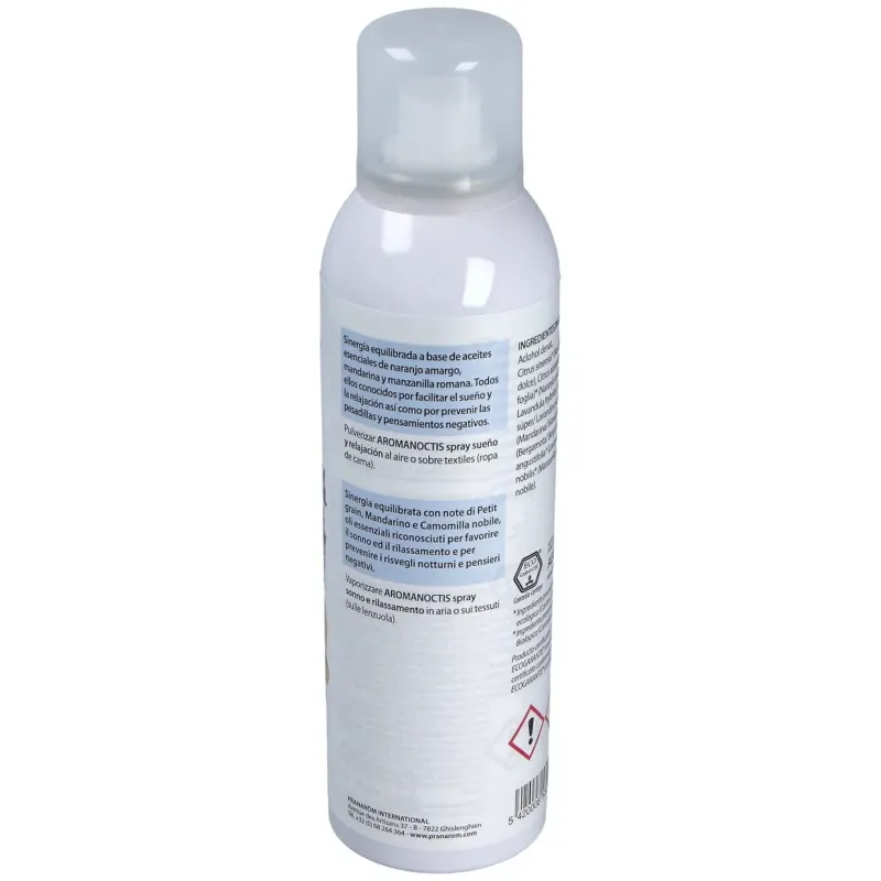 Pranarôm aromanoctis spray sueño y relajación atmósfera y tejidos 150ml | Farmacia Barata