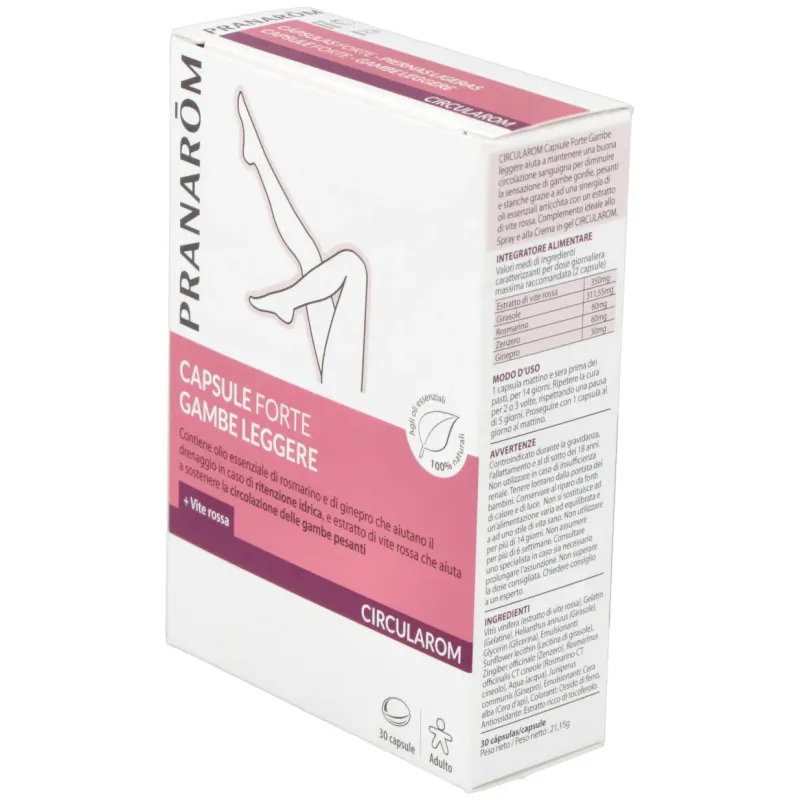 Pranarôm circularom cápsulas forte piernas ligeras 30caps | Farmacia Barata Pranarôm circularom cápsulas forte piernas ligeras 30caps | Farmacia Barata