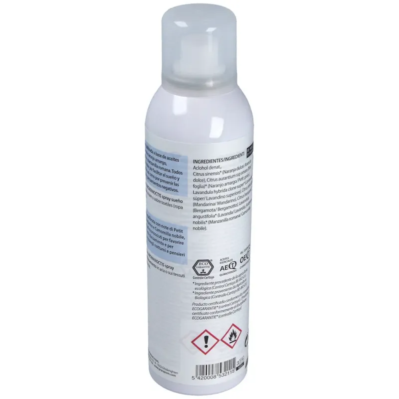 Pranarôm aromanoctis spray sueño y relajación atmósfera y tejidos 150ml | Farmacia Barata