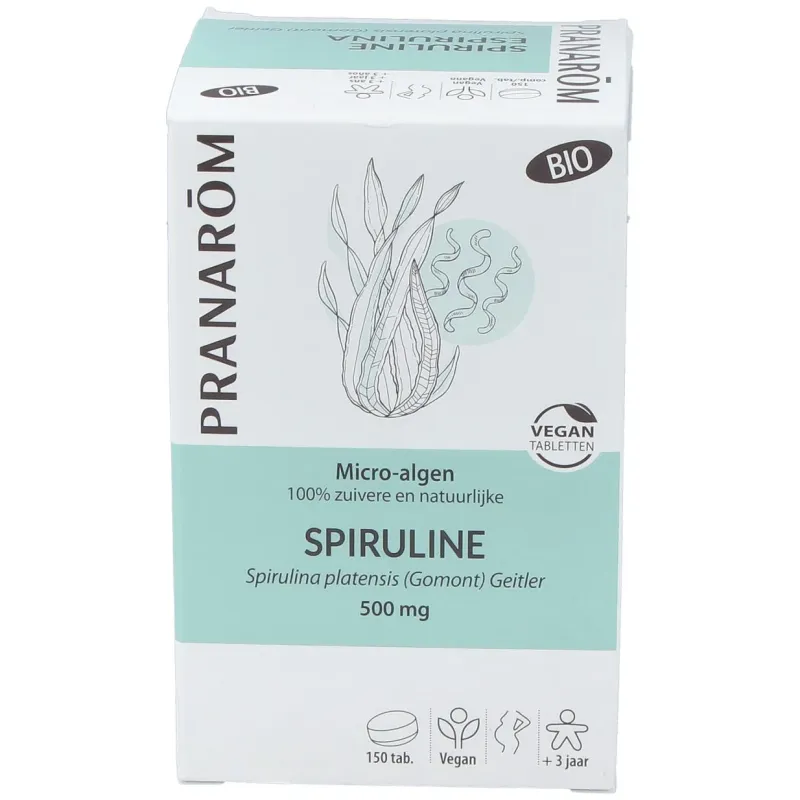 Espirulina micro algas 150comp. bio vegan | Farmacia Barata