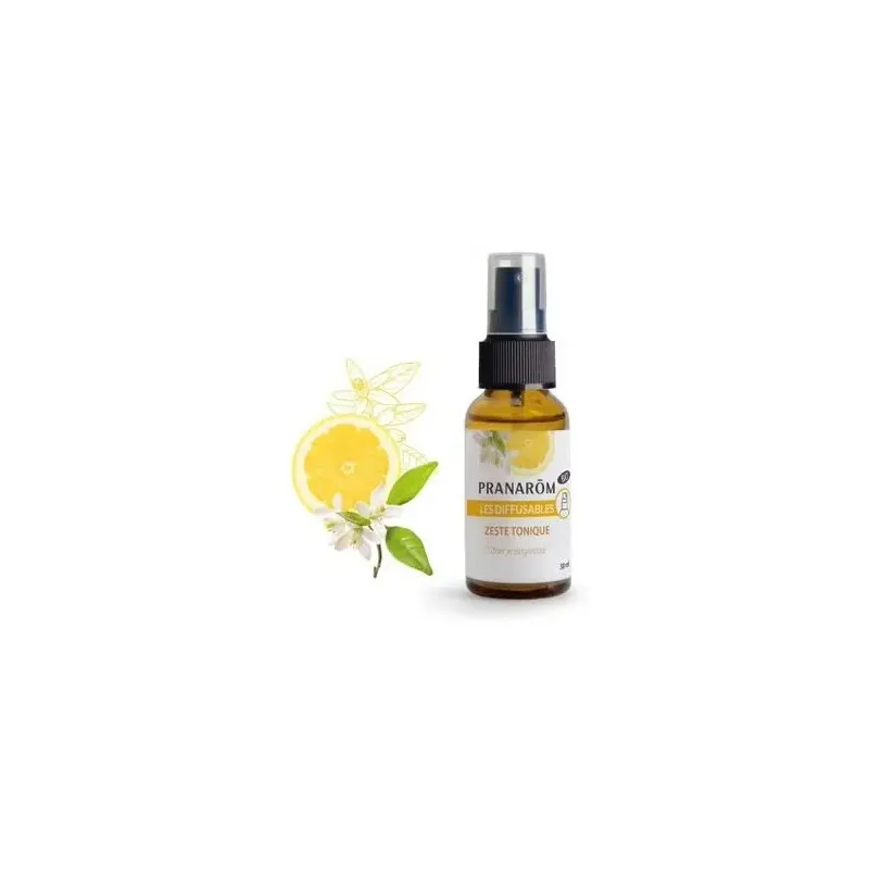 Pranarôm la difusión cítrico tonificante spray bio 30ml | Farmacia Barata