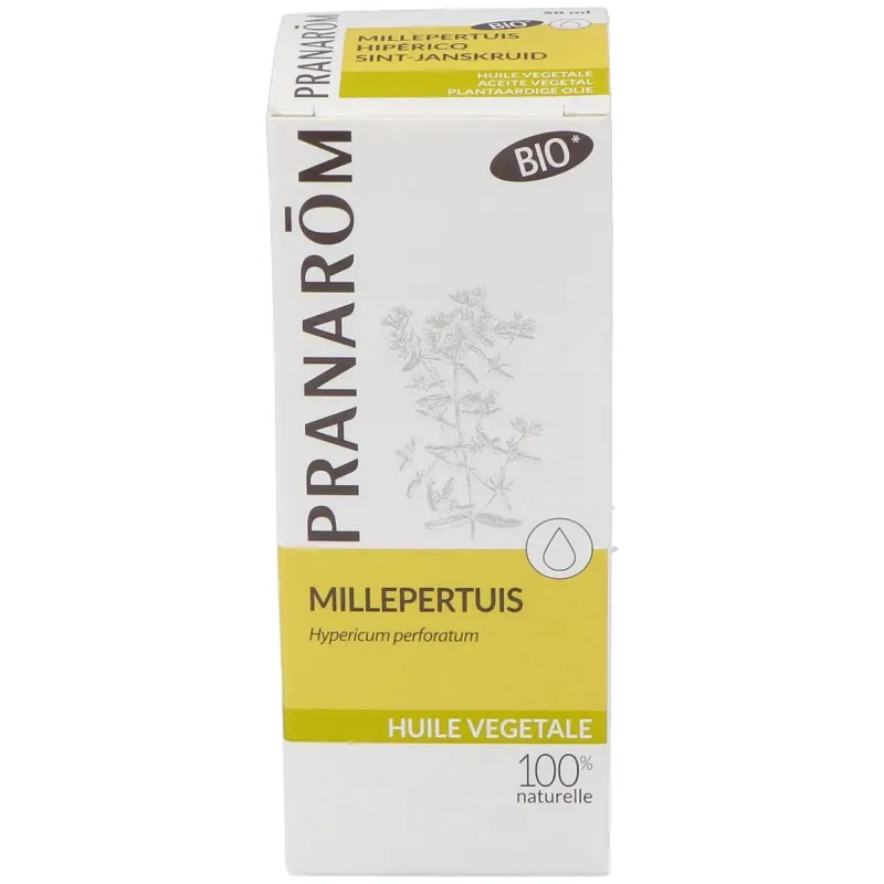 Pranarôm aceite vegetal hipérico bio 50ml | Farmacia Barata Pranarôm aceite vegetal hipérico bio 50ml | Farmacia Barata
