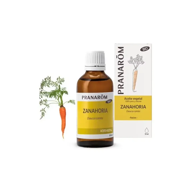 Pranarôm aceite de maceración zanahoria bio 50ml | Farmacia Barata