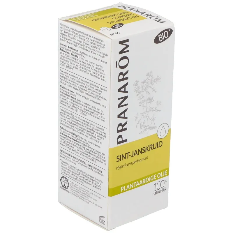 Pranarôm aceite vegetal hipérico bio 50ml | Farmacia Barata Pranarôm aceite vegetal hipérico bio 50ml | Farmacia Barata