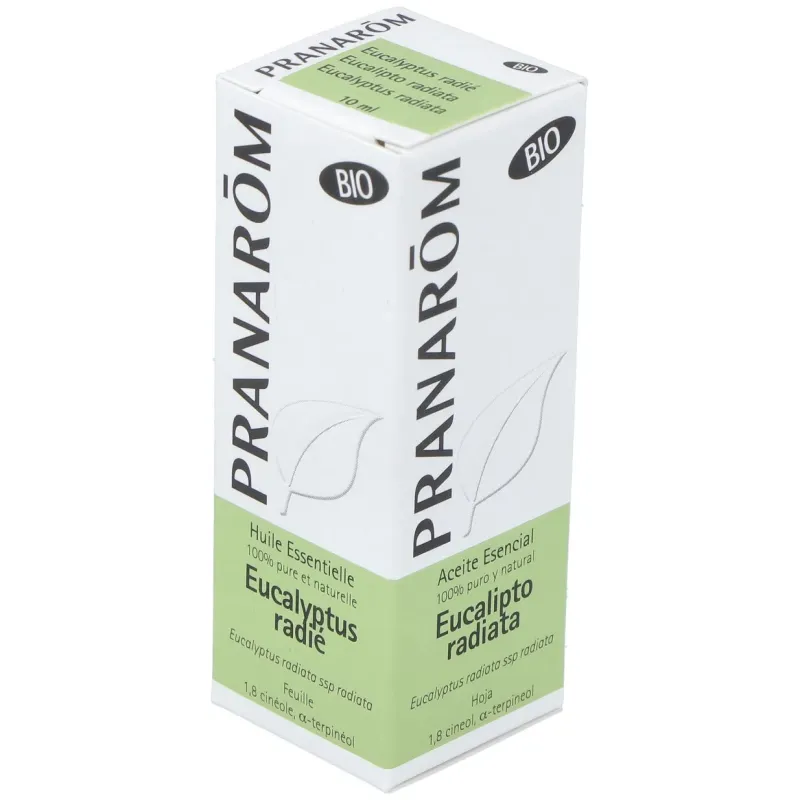 Pranarôm aceite esencial de eucalipto radiata bio 10ml | Farmacia Barata