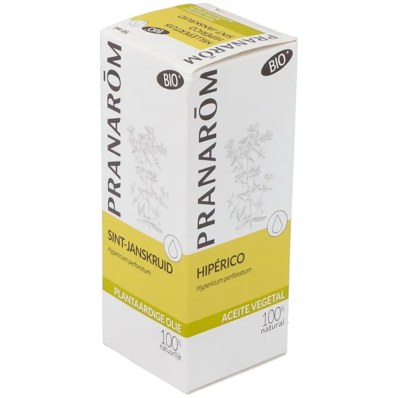 Pranarôm aceite vegetal hipérico bio 50ml | Farmacia Barata Pranarôm aceite vegetal hipérico bio 50ml | Farmacia Barata