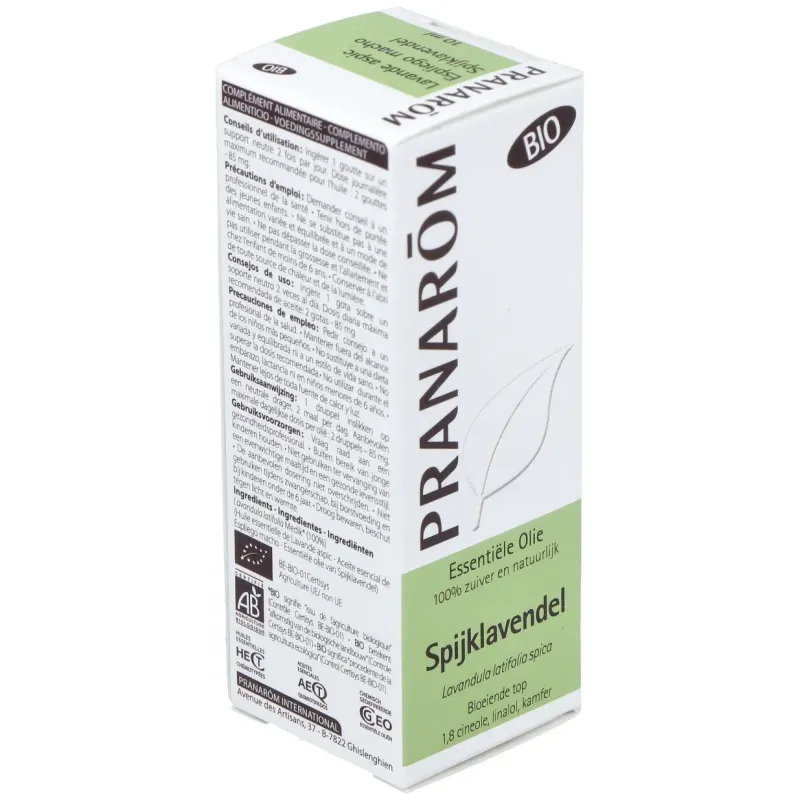 Pranarôm aceite esencial de espliego macho bio 10ml | Farmacia Barata