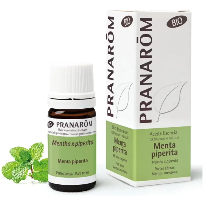 Pranarôm aceite esencial de menta piperita bio 5ml | Farmacia Barata Pranarôm aceite esencial de menta piperita bio 5ml | Farmacia Barata