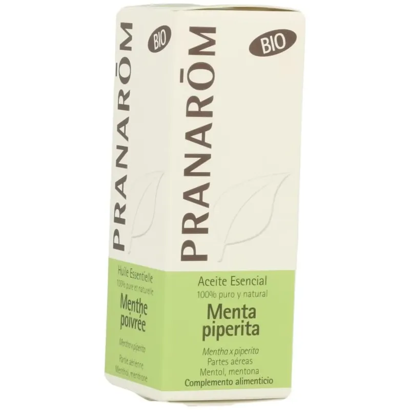 Pranarôm aceite esencial de menta piperita bio 5ml | Farmacia Barata Pranarôm aceite esencial de menta piperita bio 5ml | Farmacia Barata