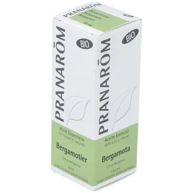 Pranarôm aceite esencial de bergamota bio 10ml | Farmacia Barata