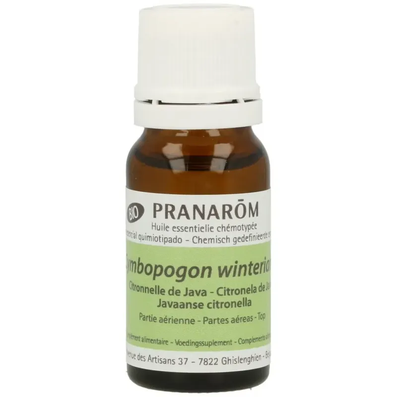 Pranarôm aceite esencial de citronela de java bio 10ml | Farmacia Barata Pranarôm aceite esencial de citronela de java bio 10ml | Farmacia Barata