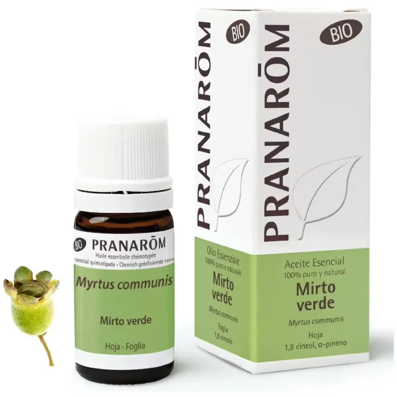 Pranarôm aceite esencial de mirto verde bio 5ml | Farmacia Barata