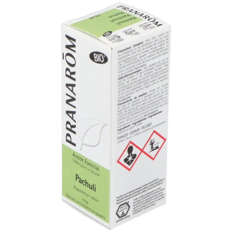 Patchuli (pachuli) hoja aceite esencial bio 10ml. | Farmacia Barata Patchuli (pachuli) hoja aceite esencial bio 10ml. | Farmacia Barata