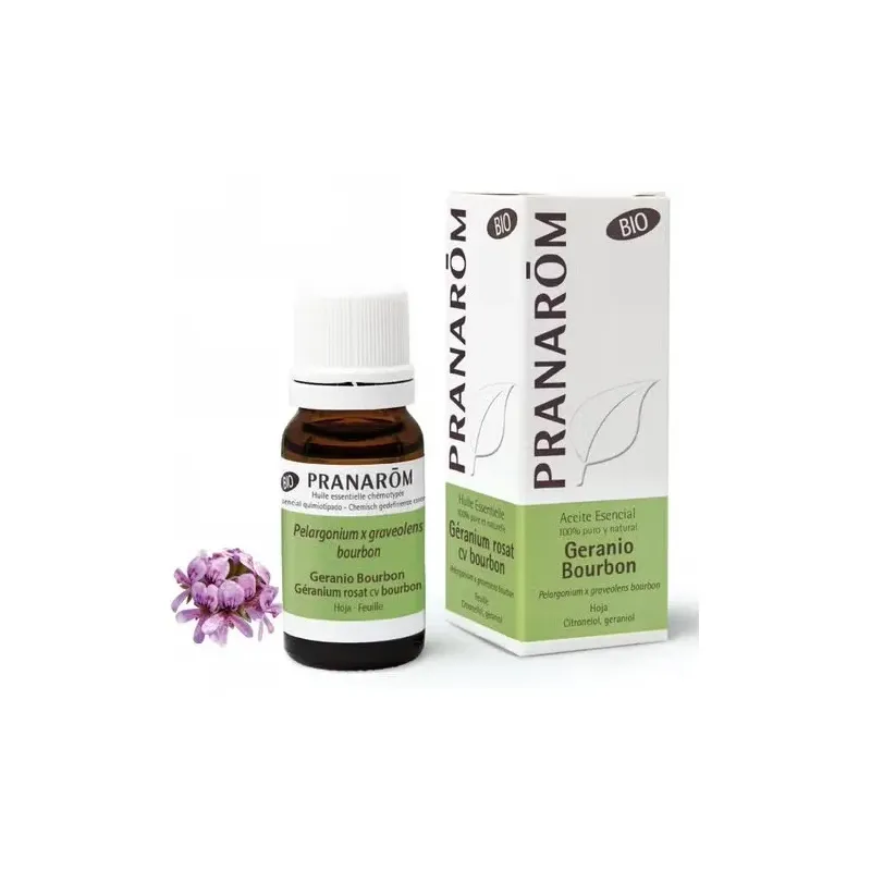 Pranarôm aceite esencial de geranio bourbon bio 10ml | Farmacia Barata