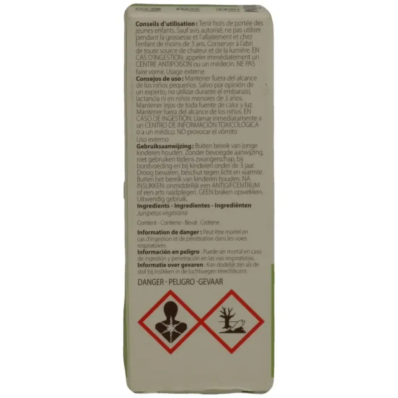 Pranarôm aceite esencial enebro de virginia 10 ml | Farmacia Barata