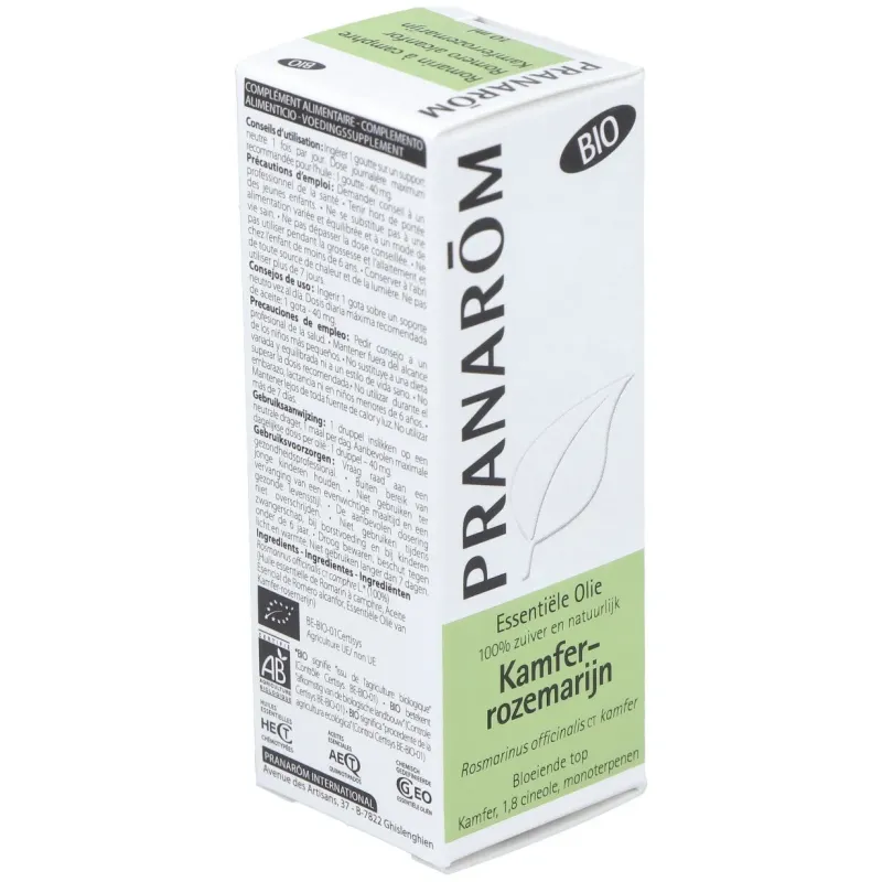 Pranarôm aceite esencial de romero alcanfor bio 10ml | Farmacia Barata Pranarôm aceite esencial de romero alcanfor bio 10ml | Farmacia Barata