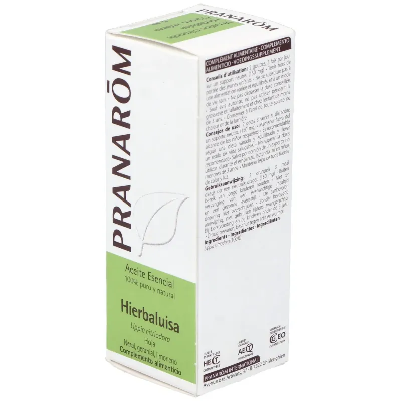 Pranarôm aceite esencial de hierbaluisa 5ml | Farmacia Barata