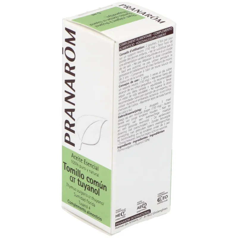 Tomillo comun qt tuyanol aceite esencial 5ml. | Farmacia Barata