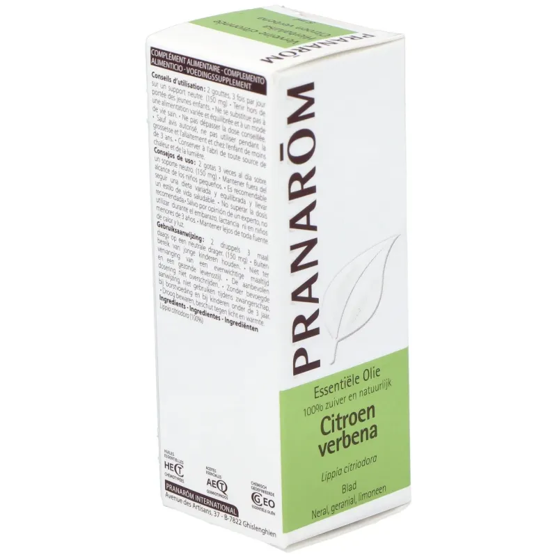 Pranarôm aceite esencial de hierbaluisa 5ml | Farmacia Barata