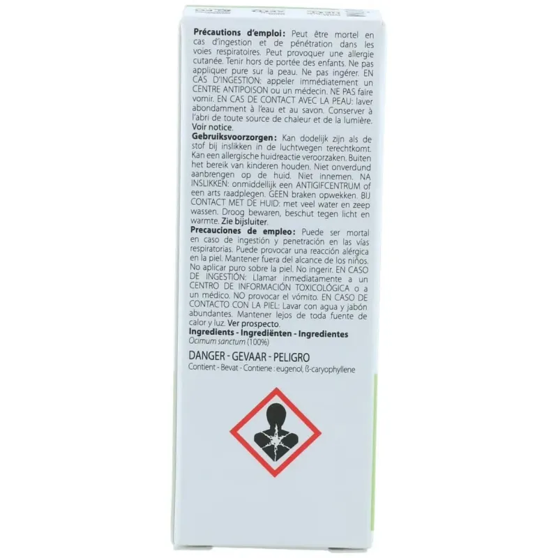 Pranarôm aceite esencial albahaca sagrada 5 ml | Farmacia Barata