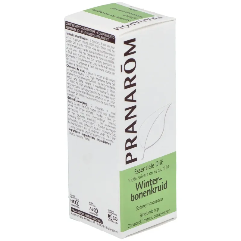 Pranarôm bio aceite esencial de ajedrea 5ml | Farmacia Barata