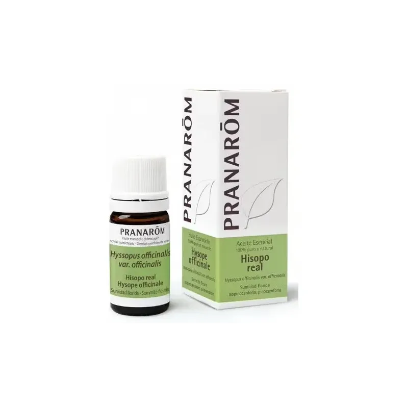 Pranarôm aceite esencial hisopo real 5 ml | Farmacia Barata