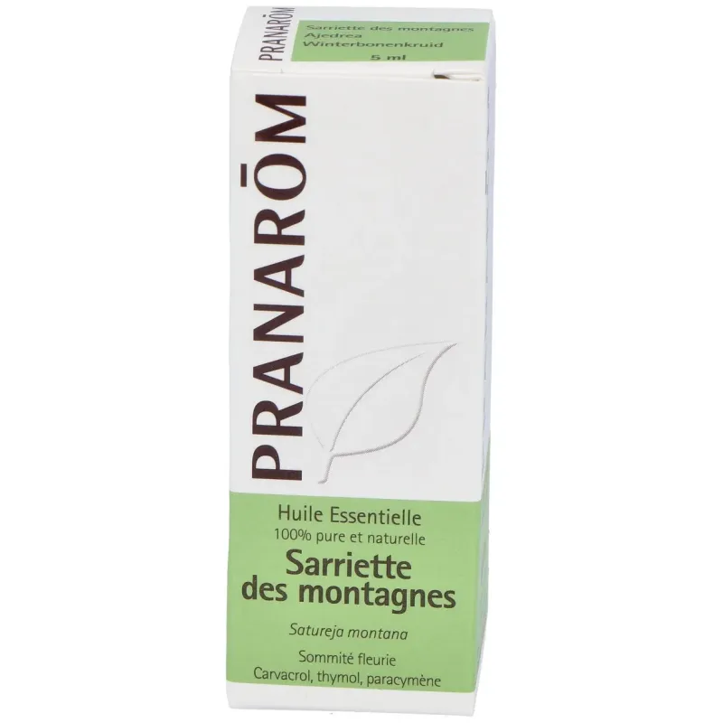 Pranarôm bio aceite esencial de ajedrea 5ml | Farmacia Barata