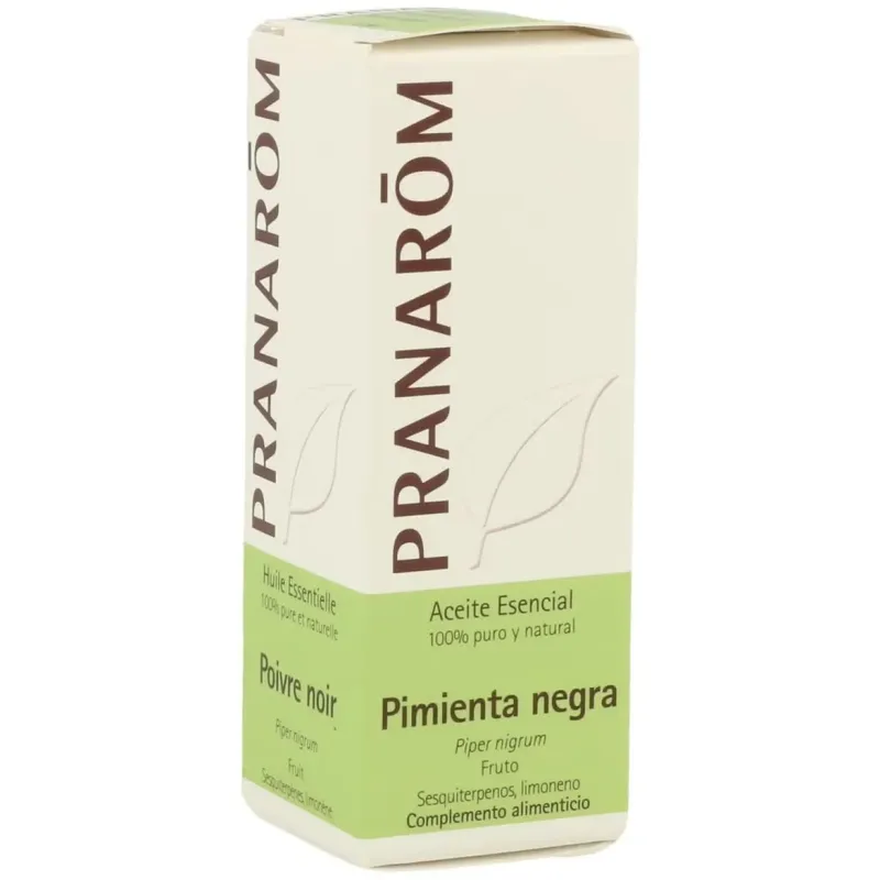 Pranarôm aceite esencial de pimienta negra 5ml | Farmacia Barata