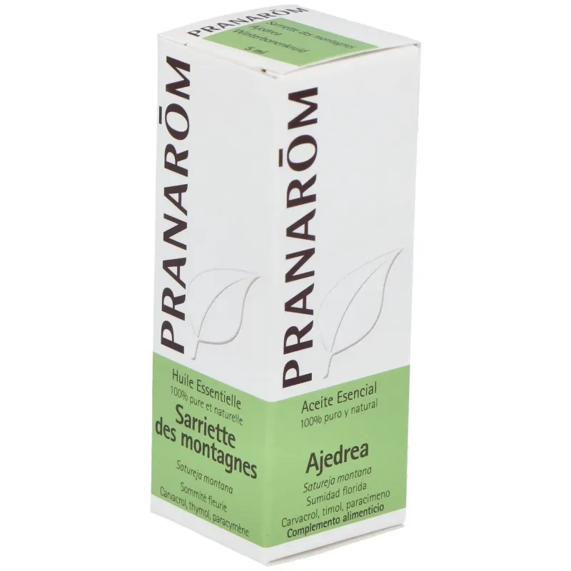 Pranarôm bio aceite esencial de ajedrea 5ml | Farmacia Barata