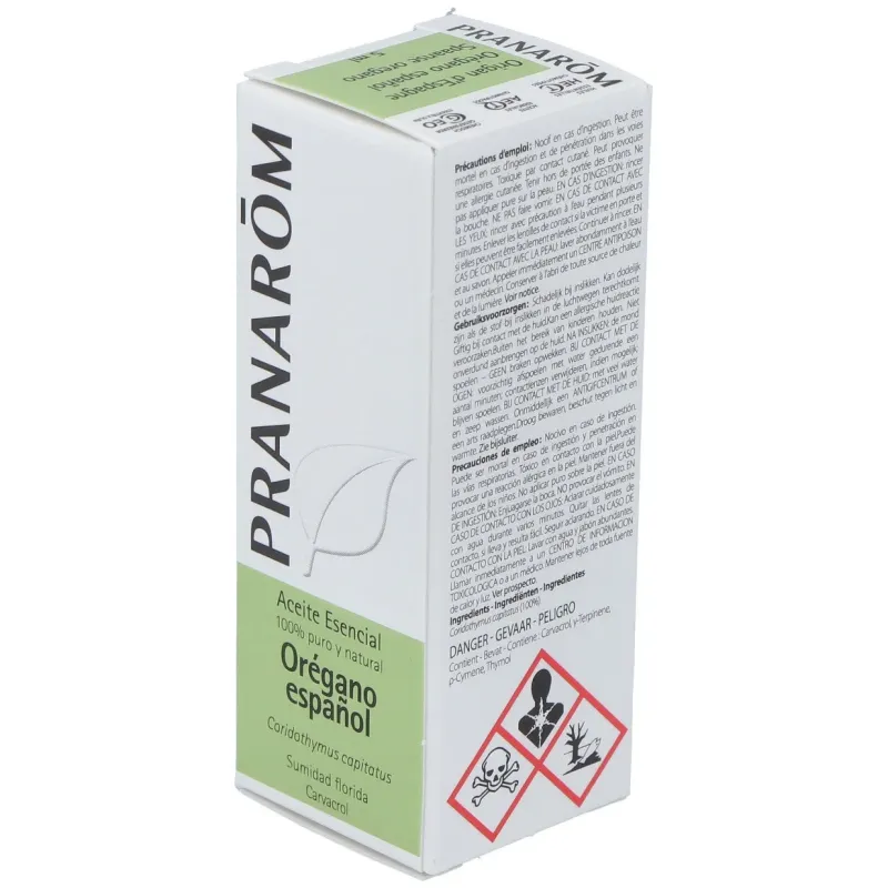 Pranarôm aceite esencial orégano español 5ml | Farmacia Barata