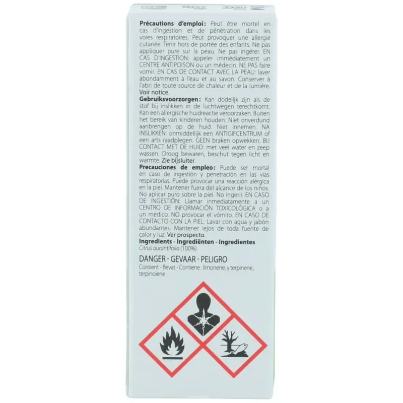 Pranarôm aceite esencial lima fruto 10 ml | Farmacia Barata