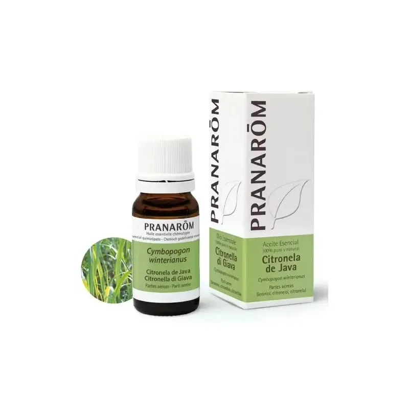 Pranarôm aceite esencial de citronela de java 10ml | Farmacia Barata