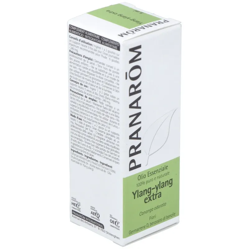 Pranarôm aceite esencial de ylang-ylang extra 5ml | Farmacia Barata Pranarôm aceite esencial de ylang-ylang extra 5ml | Farmacia Barata