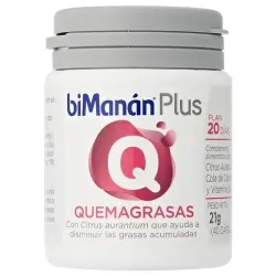 Bimanan plus q quemagrasas 40cap.