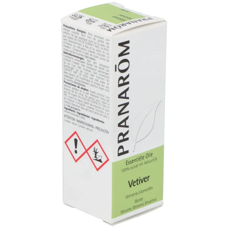 Pranarôm aceite esencial vetiver 5 ml | Farmacia Barata Pranarôm aceite esencial vetiver 5 ml | Farmacia Barata