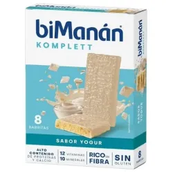 Bekomplett barritas yogur 8uds