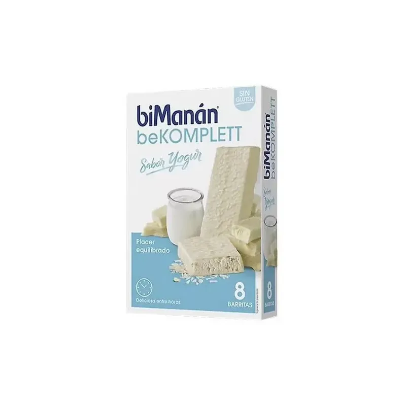 Bekomplett barritas yogur 8uds | Farmacia Barata