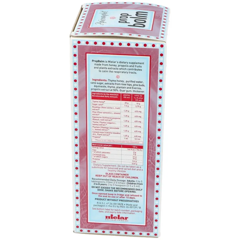Prop balm jarabe 250ml. | Farmacia Barata