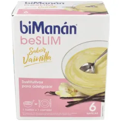 Bimanán® beslim natillas vainilla 6 sobres