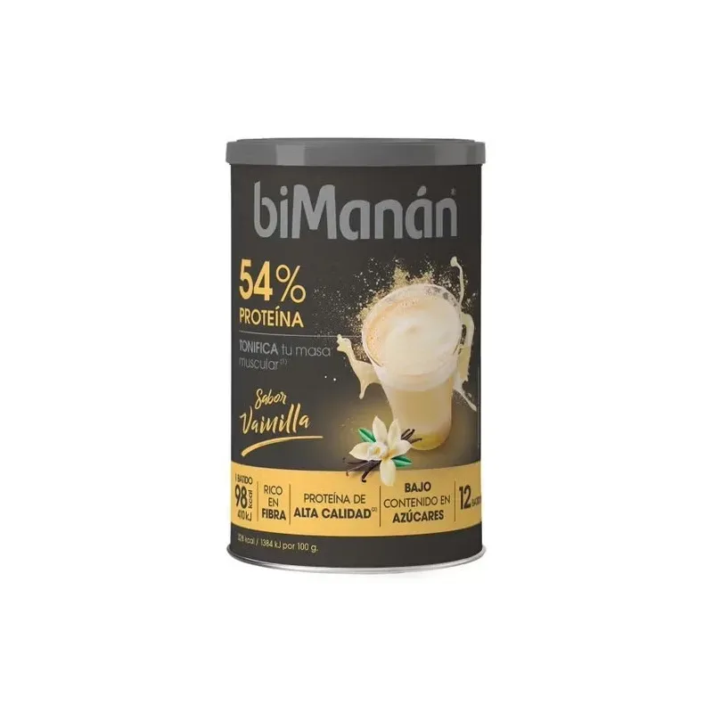 Bimanán® be fit batido hiperproteico vainilla 360g | Farmacia Barata