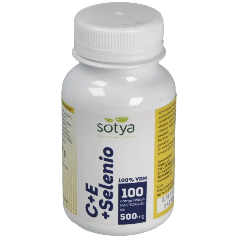 C+e selenio antioxidante 100comp. | Farmacia Barata