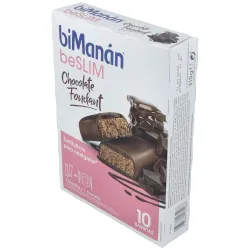 Barritas chocolate fondant 10ud. | Farmacia Barata
