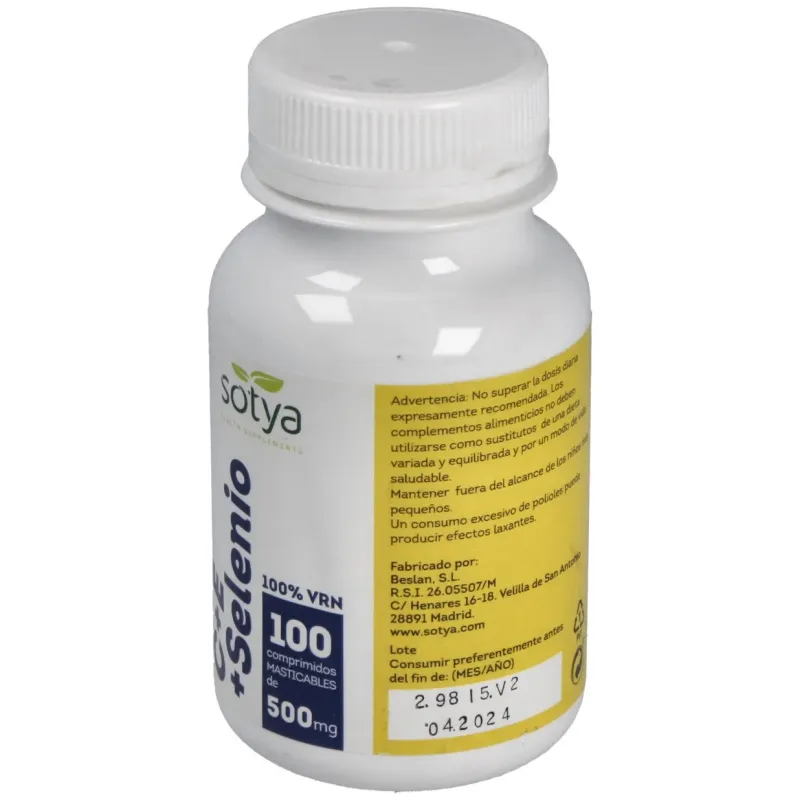 C+e selenio antioxidante 100comp. | Farmacia Barata