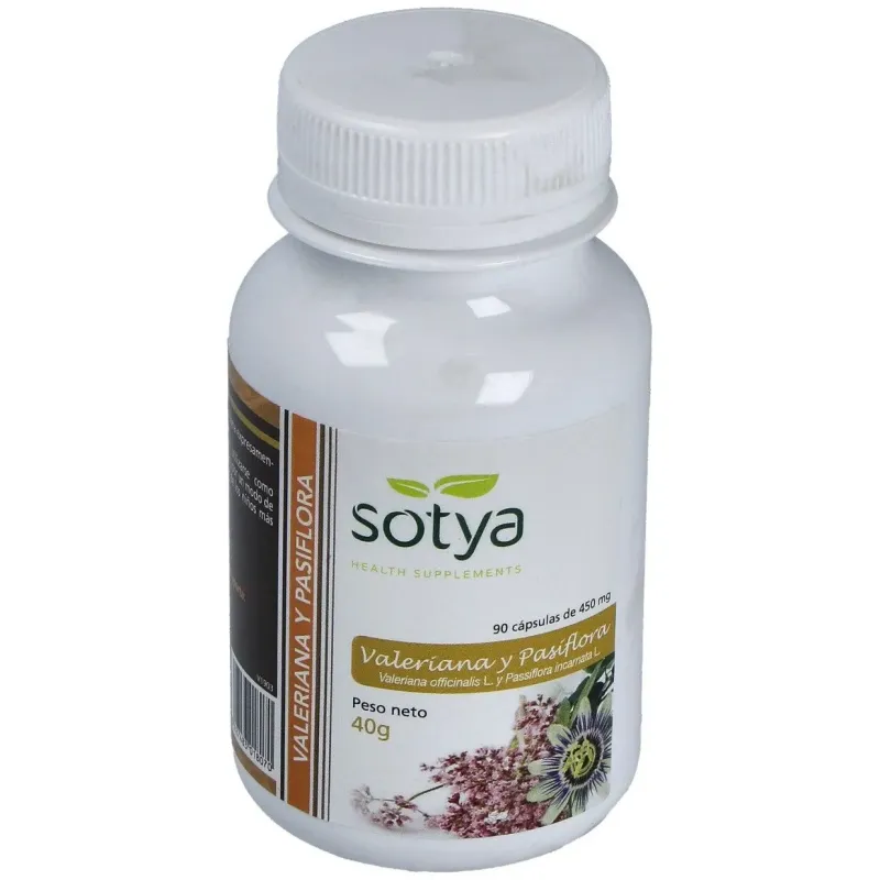 Valeriana y pasiflora 450mg. 90cap. | Farmacia Barata Valeriana y pasiflora 450mg. 90cap. | Farmacia Barata